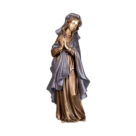Betende Mariaskulptur Aluminium oder Bronze - Madonna Ida