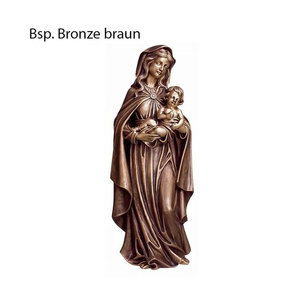 Lebensgroe Mdchenstatue aus Bronze - Valeria