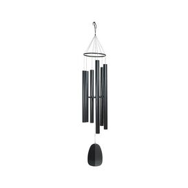 Stilvolles Windspiel XXL in Schwarz - Bells of Paradise -...