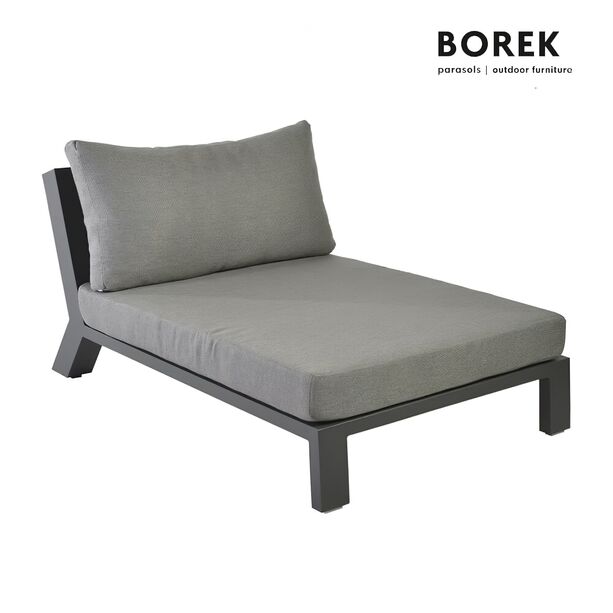 Borek Lounge Mittelmodul mit Auflagen - Liege Viking XXL