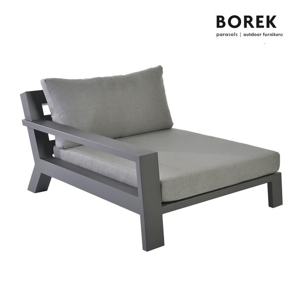 Eckmodul fr Borek Lounge - Alu - rechts - Loungemodul Viking XXL