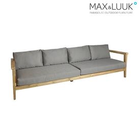 XXL Loungesofa aus Teakholz fr bis zu 6 Personen - Duke...