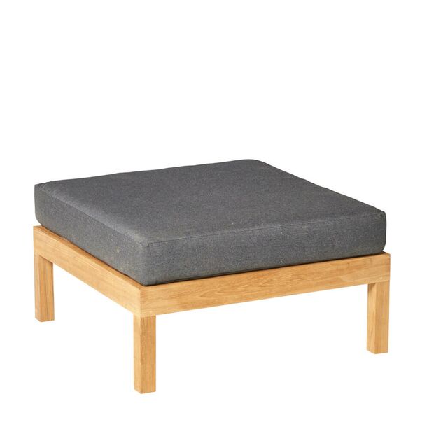 Schner Lounge-Hocker mit Auflage fr den Garten - Lucy Lounge-Hocker