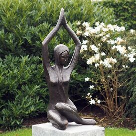 Moderne Frauen Bronzeskulptur fr drauen - Femme Meran