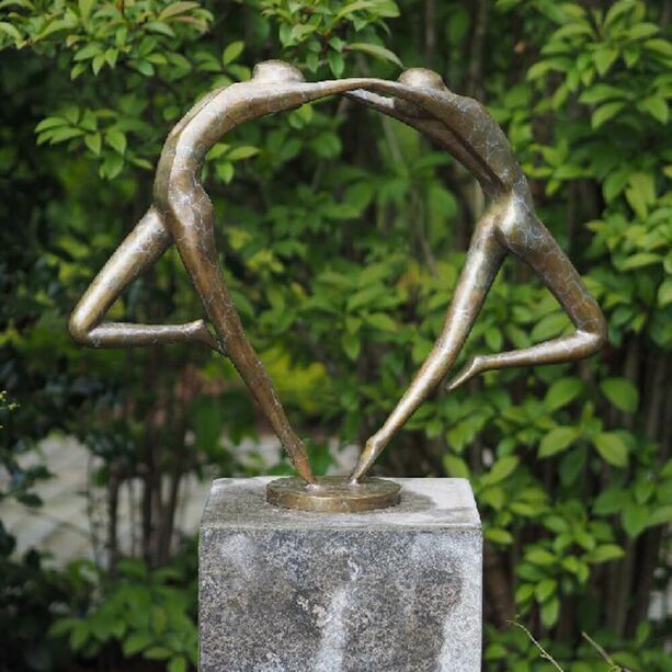 Tnzer als elegante Deko Bronzefigur  - Liguritio