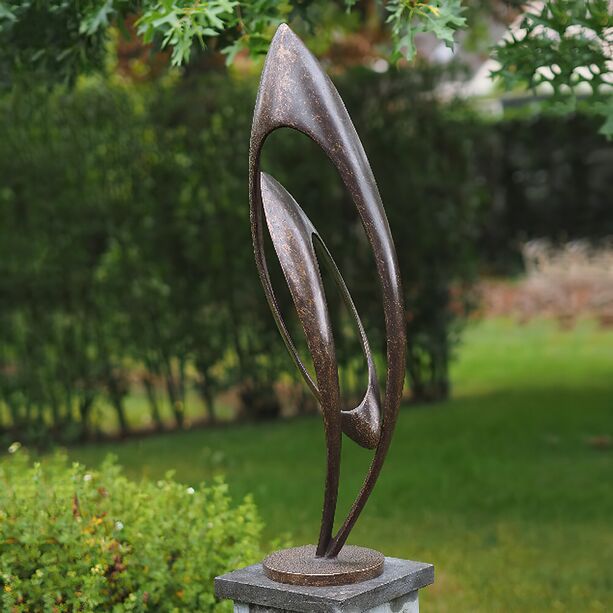 Moderne Gartenplastik aus Bronzeguss - Senofa