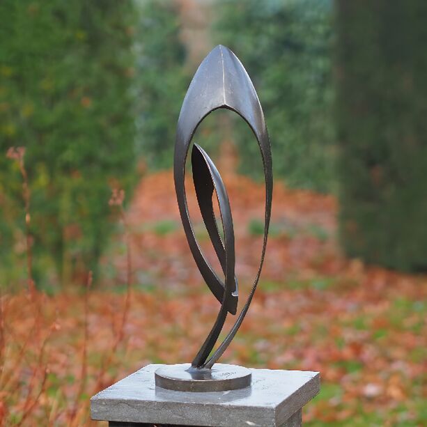 Wetterfeste Bronzefigur fr den Garten - modern - Allomane