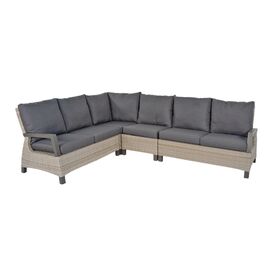 XXL Garten Ecksofa fr bis zu 6 Personen - Eckcouch Flero