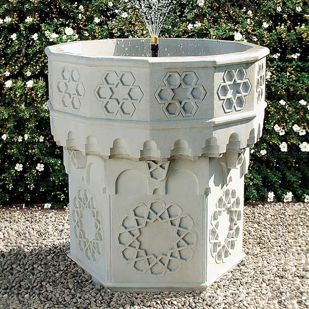 Stein Gartenbrunnen mit Pumpe - Andalucia