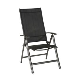Schwarzer Hochlehner Stuhl - verstellbare Lehne -...