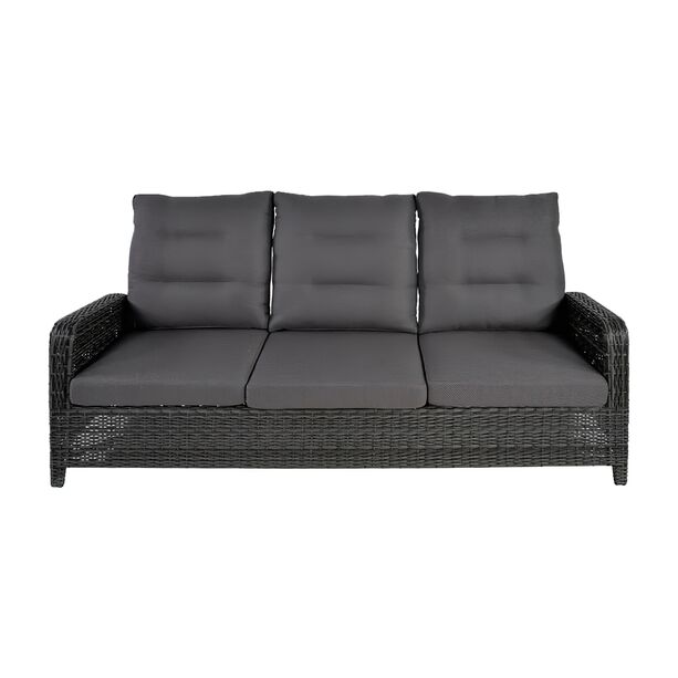 3-Sitzer Gartensofa mit verstellbaren Lehnen - Sofa Refi