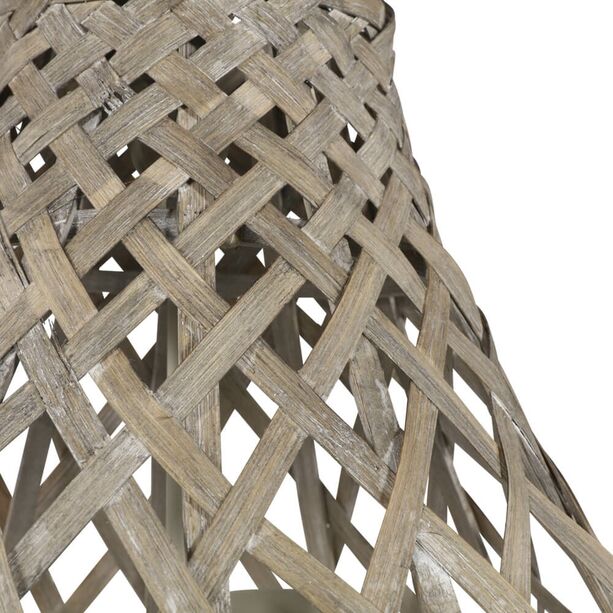 Rustikale Hngeleuchten aus Holz fr Teelichter - Holzlaterne Weno