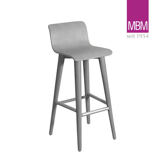 MBM Barhocker aus Resysta fr den Garten in Old Grey - Barhocker Iconic