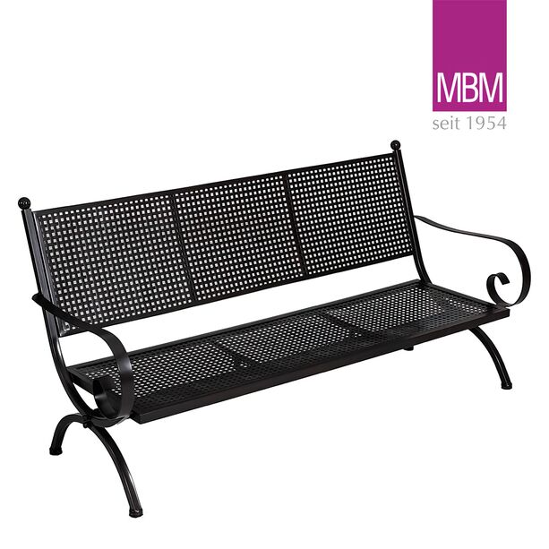 Stilvolle Loungebank aus Schmiedeeisen von MBM - Loungebank Romeo Elegance