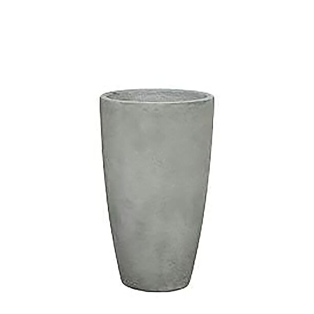Garten Vase aus Glasfaser-Beton - modern - grau - Nusco