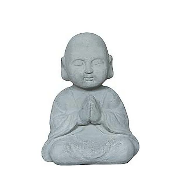 Gartendeko Buddha Figur sitzend aus Glasfaser-Beton - Atrani