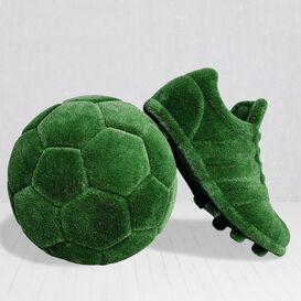 XXL Gartendeko - Fuball & Fuballschuh aus GFK &...