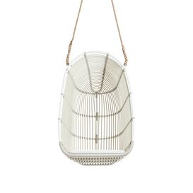 Weier Outdoor Hngesessel aus Aluminium mit Seil  -...