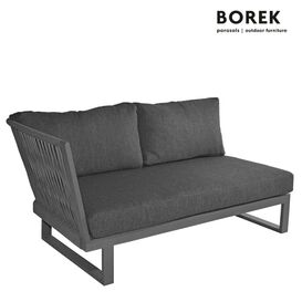 Dunkle Gartenbank fr die Loungeecke von Borek mit...