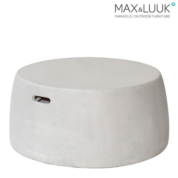 Eleganter Fiberglas Tisch von Max & Luuk in Wei - Nick Hocker