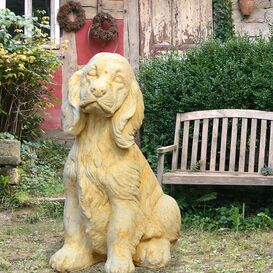 Hundefigur fr den Garten - Oskar