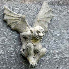 Gargoyle Torwchter fr die Wand - Perceval