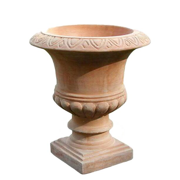 Romantische Garten Keramikamphore - Terrakotta  - Adissa