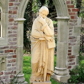 Skulptur mit dem Apostel Paulus