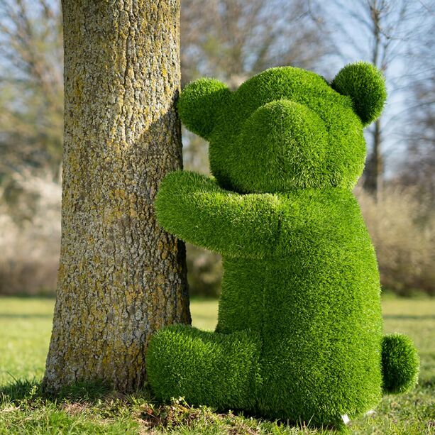 Topiary Gartenfigur in Rasenoptik als Wasserspeicher - Bär - Bär Narius