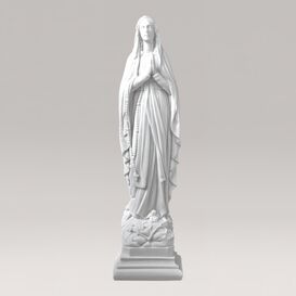 Marmorguss - Betende Maria Mutter Gottes Statue - Madonna...