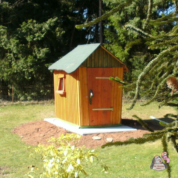Massives Holzhaus für den Garten aus Eiche - individualisierbar - Hutzelhaus