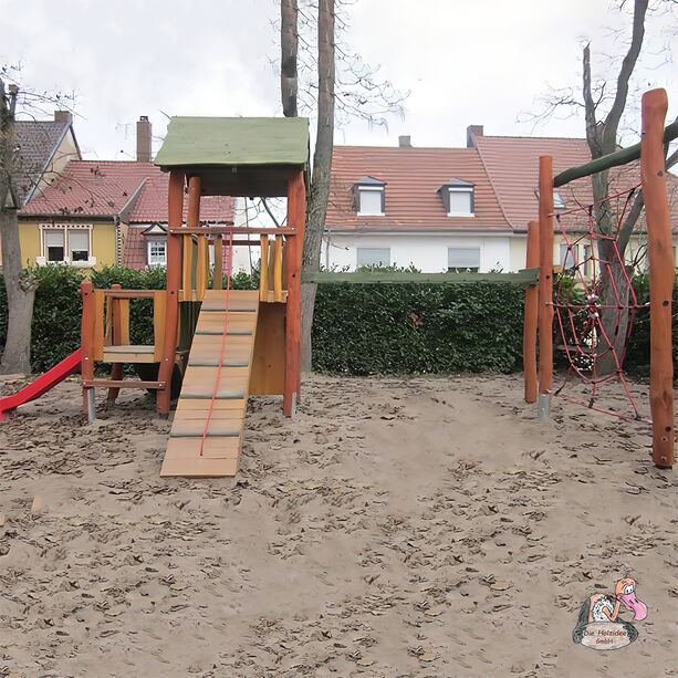 Kinder Spielturm mit Kunstsoff Rutsche fr den Garten Spielplatz - Spielplatz Eric
