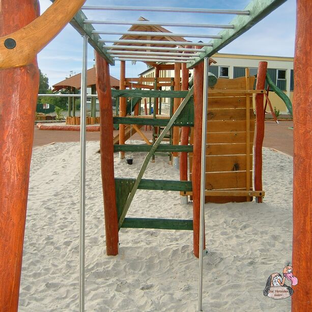 Holz Klettergerüst für den Kinderspielplatz - individualisierbar - Klettergerüst Tove