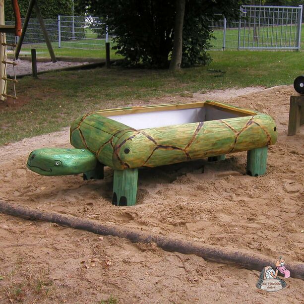 Matschtisch in Schildkrötenform für den Kinderspielplatz oder Garten - Matschbecken Kassiopeia
