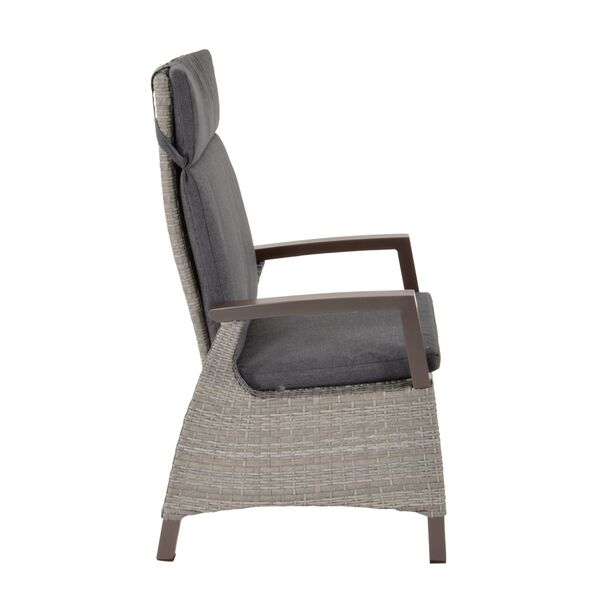 Dining-Sessel mit verstellbarer Rückenlehne aus Polyrattan - Dining Thema