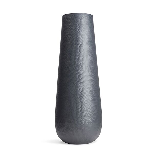 Runde Aluminium Outdoor Vase in Anthrazit matt - Louis Anthrazit / 80cm