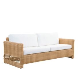 Geflochtenes Outdoor Loungesofa aus Aluminium und...