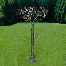 Groer Baum aus Bronze mit Patina - 100cm - fr Sockel -...