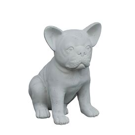 Gartenfigur Hund - Bully sitzend- aus Fi-Beton - Leeroy