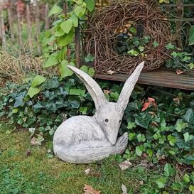 Gartenfigur Fuchs aus Steinguss - der kleine Prinz - Fuchs