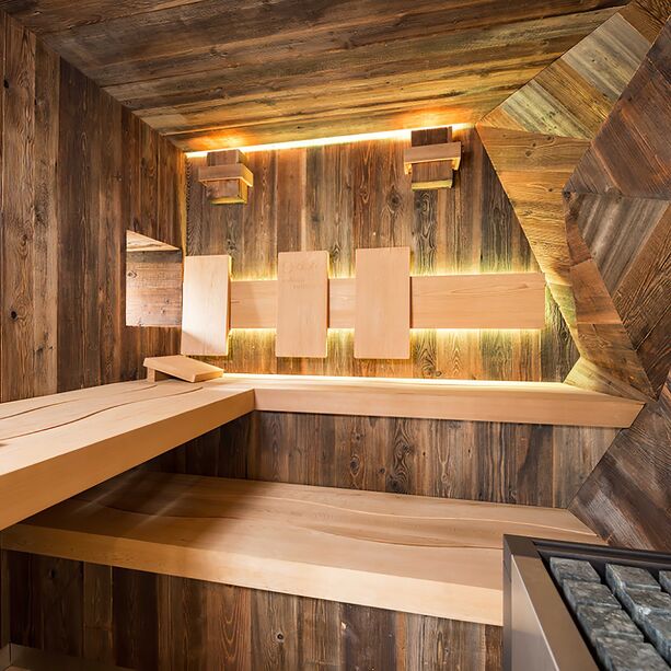 6 Personen Indoor Sauna im einzigartigen Design fr den Saunabereich - Yanara