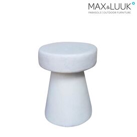 Weier Fiberglas Beistelltisch fr den Garten von Max &...