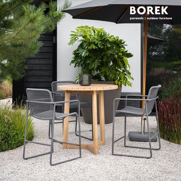 High Dining Outdoor Stuhl für den Garten von Borek - Mira Gartenstuhl