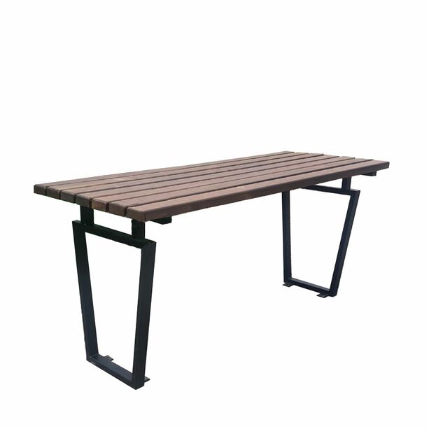 Moderner Tisch aus Holz und Metall für den Garten - Arnaldur
