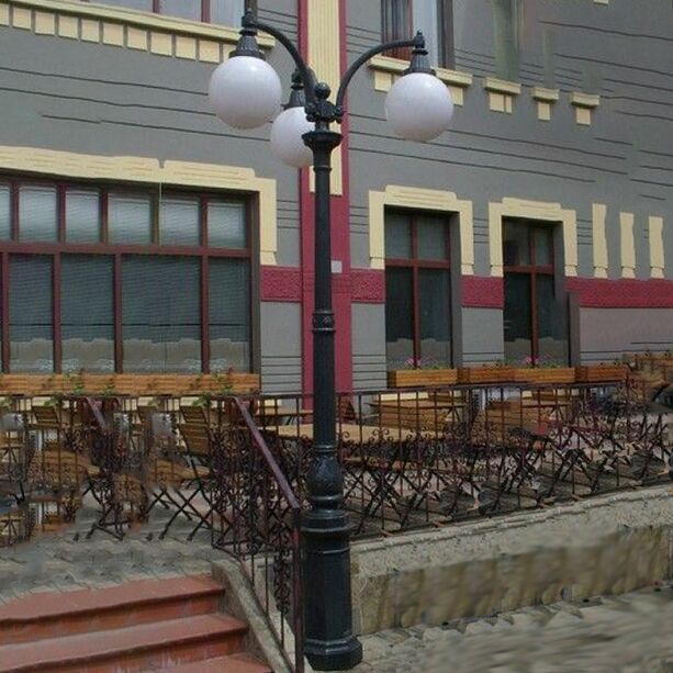 Klassische Parklampe aus Gusseisen fr Kommunen - Tiaamii
