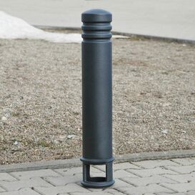 Zeitloser Poller aus Gusseisen zum einbetonieren - Hlin