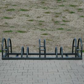 Bike-Ständer aus Metall für fünf Fahrräder - Salbjörg