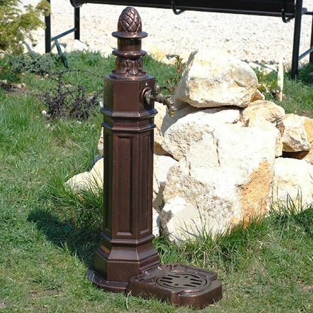 Historischer Standbrunnen aus Aluminiumguss zur Stadt-Dekoration - Sindri
