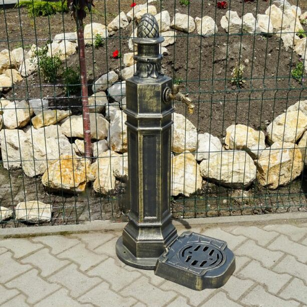 Historischer Standbrunnen aus Aluminiumguss zur Stadt-Dekoration - Sindri
