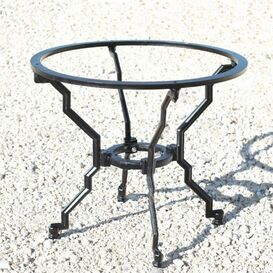 Modernes rundes Tischgestell aus Gusseisen fr den Garten...